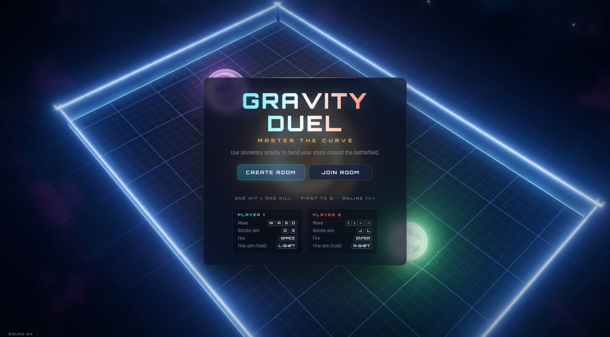 Gravity Duel lobby preview